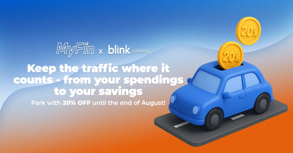 Get 20% Off Your Parking Payments with MyFin and blink